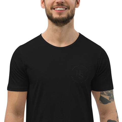 Men's Curved Hem T-Shirt