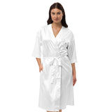 Satin robe